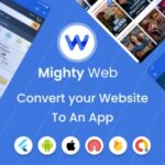 MightyWeb Webview - Web to App Convertor (Flutter + Admin Panel) v23.0