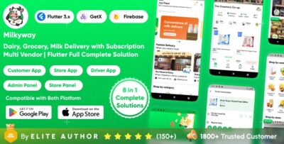 Milkyway - Multi-Vendor Milk Subscription App v1.1