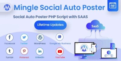 Mingle SAAS - Social Auto Poster & Scheduler PHP Script v5.4.5