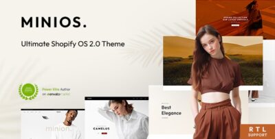 Minios - Fashion Shopify Theme OS 2.0