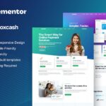 MoxCash - Online Payment Gateway Elementor Pro Template Kit