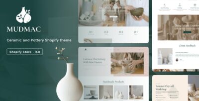 Mudmac - Ceramic and Pottery Shopify Theme