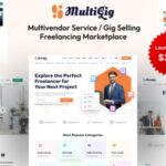 MultiGig - Service Gig Selling Freelancing Marketplace (Subscription Based)
