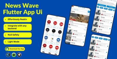 News App Flutter UI Kit Build Modern & Engaging News Applications