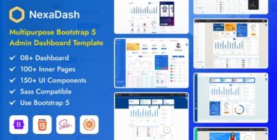 NexaDash - Multipurpose Bootstrap 5 Admin Dashboard Template