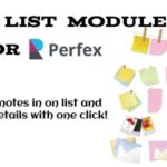 Notes List Viewer Module for Perfex