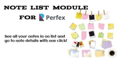 Notes List Viewer Module for Perfex