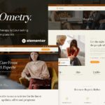 Ometry - Psychology Therapy & Counseling Elementor Template Kit