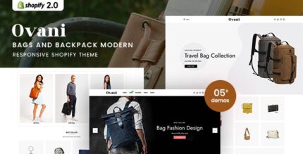 Ovani - Bags & Backpack Modern Shopify 2.0 Theme