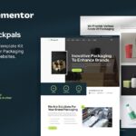 Packpals - Packaging Company Elementor Template Kit