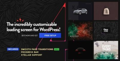 PageLoader Loading Screen and Progress Bar for WordPress v4.6