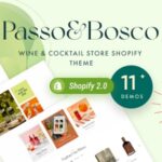 Passo Bosco - Wine Shop and Planter Store Shopify Theme v2.0