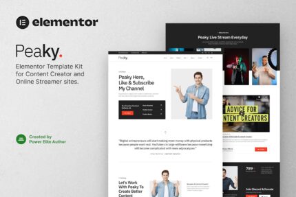 Peaky – Content Creator & Online Streamer Elementor Template Kit Peaky – Content Creator & Online Streamer Elementor Template Kit Peaky – Content Creator & Online Streamer Elementor Template Kit Peaky – Content Creator & Online Streamer Elementor Template Kit