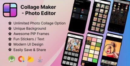 Photo Collage Maker Photo Editor App PIP Photos Editor Android AppAdmob Ads