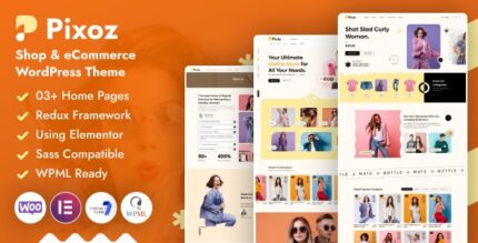 Pixoz - Fashion Shop & eCommerce WordPress Theme v1.0