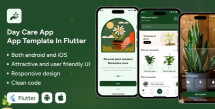 PlantCare App UI Template Gardening Guide App in Flutter EcoGrow App Template