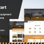 Plazart - Construction Equipment WordPress Theme