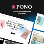 Pono - Creative Agency Elementor Template Kit