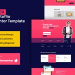 Porto CV - Portfolio Personal Elementor Pro Template Kit