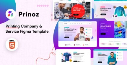 Prinoz- Printing company & Service HTML template