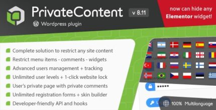 PrivateContent - Multilevel Content Plugin v8.11.5