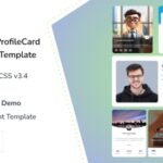 ProfileCard - Tailwind CSS Profile Card HTML Template