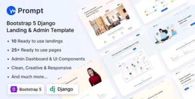 Prompt - Modern & Multipurpose Django Template