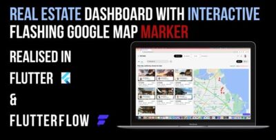 Property Map Flash Marker - The Ultimate Real Estate Dashboard