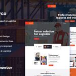 Prygo - Transport & Logistics Elementor Template Kit