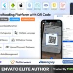 QRFund - Investment and Crowdfunding Platform with QR Code Full Solution