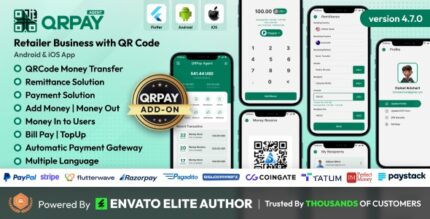 QRPay Agent - Retailer Business with QR Code Android and iOS App v4.7.0