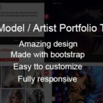 Quary - Model Artist Portfolio Template
