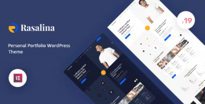 Rasalina - Personal Portfolio WordPress Theme