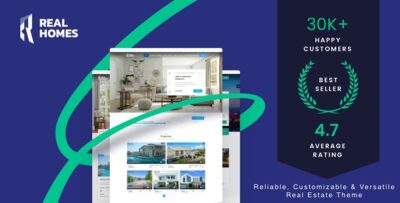 RealHomes - Estate Sale and Rental WordPress Theme v4.3.2