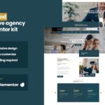 Redwood - Creative Agency Business Elementor Pro Template Kit