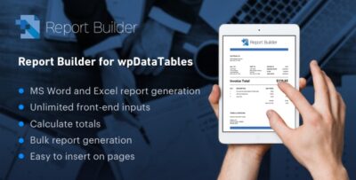 Report Builder add-on for wpDataTables v2.1