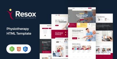 Resox - Physiotherapy HTML Template