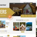 Rovers - Glamour Camping & Adventure Elementor Template Kit