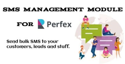 SMS Management Module for Perfex CRM