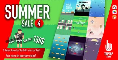 SUMMER SALE - 4st BUNDLE - 9 GAMES