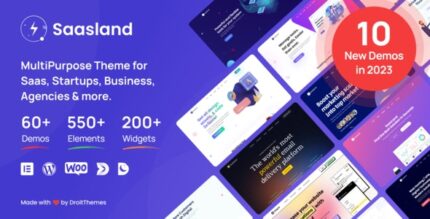 SaasLand - MultiPurpose Theme for Saas & Startup v3.6.6