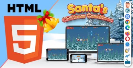 Santa's Christmas Countdown ( HTML5 ) Christmas Game