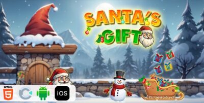 Santa's Gift - HTML5 Construct3 Game