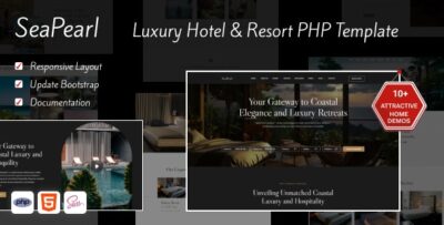 SeaPearl - PHP - Luxury Hotel & Resort Template