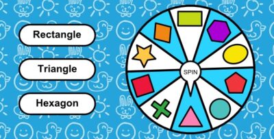 Shapes Wheel Educational Game Html5 Game Construct 23