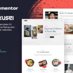 Shokusei – Japanese Restaurant & Sushi Bar Elementor Template Kit