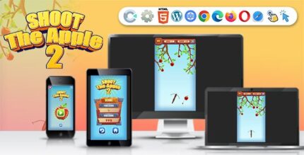 Shoot The Apple 2 (Construct C3P HTML5) Fun Game