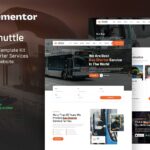 Shuttle - Bus Charter Service & Transport Company Elementor Template Kit