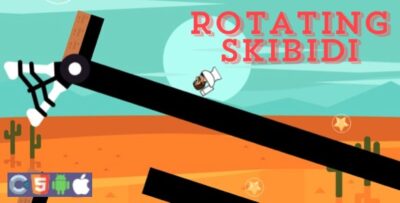 Skibidi Rotating - HTML5 Game, Construct 3