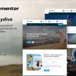 Skydiva – Skydiving & Extreme Air Sports Elementor Template Kit
